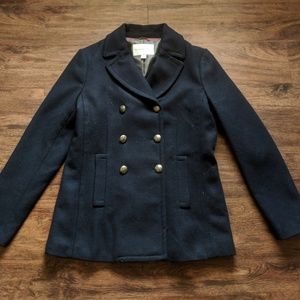 Navy Peacoat Banana Republic